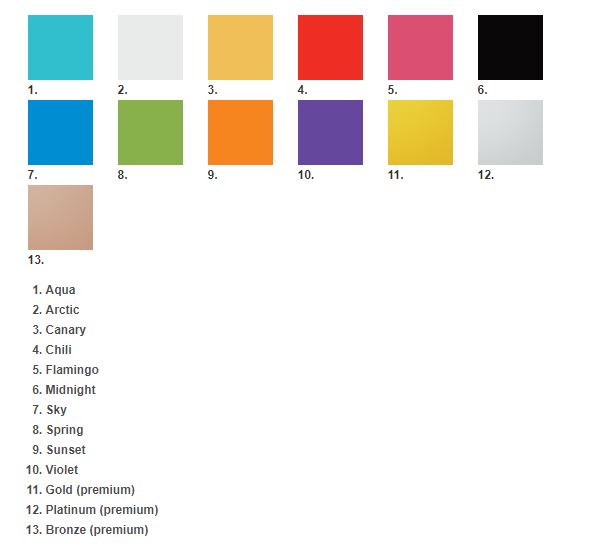 F3 CORPUS COLOURS